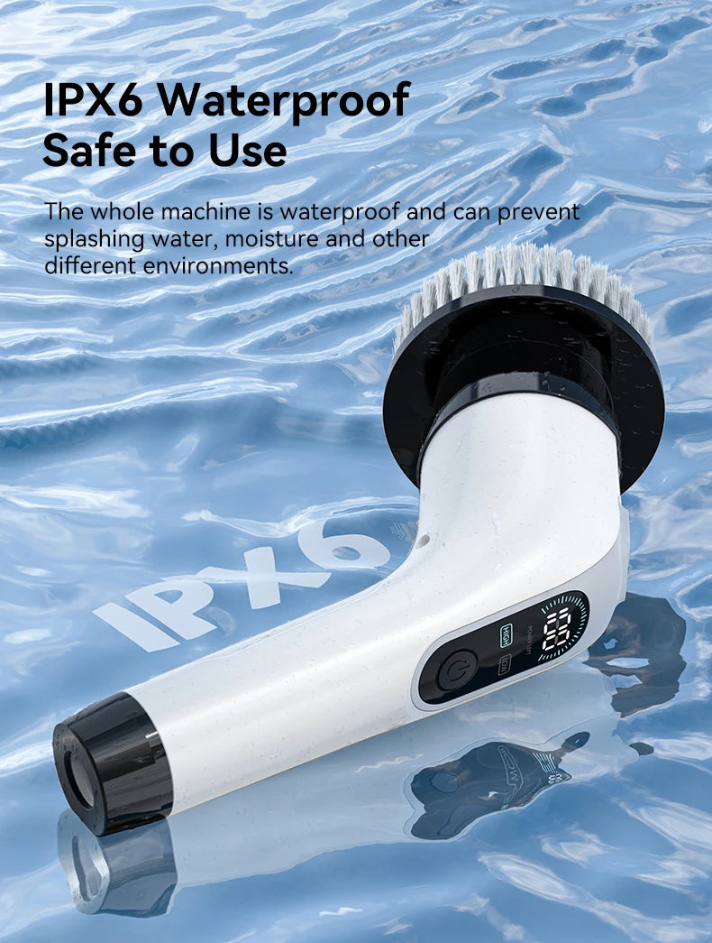 7-in-1 Cordless Electric Spin Cleaning Brush