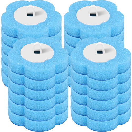 Disposable Toilet Brush Cleaning Kit — Long Handle & Wall Mount