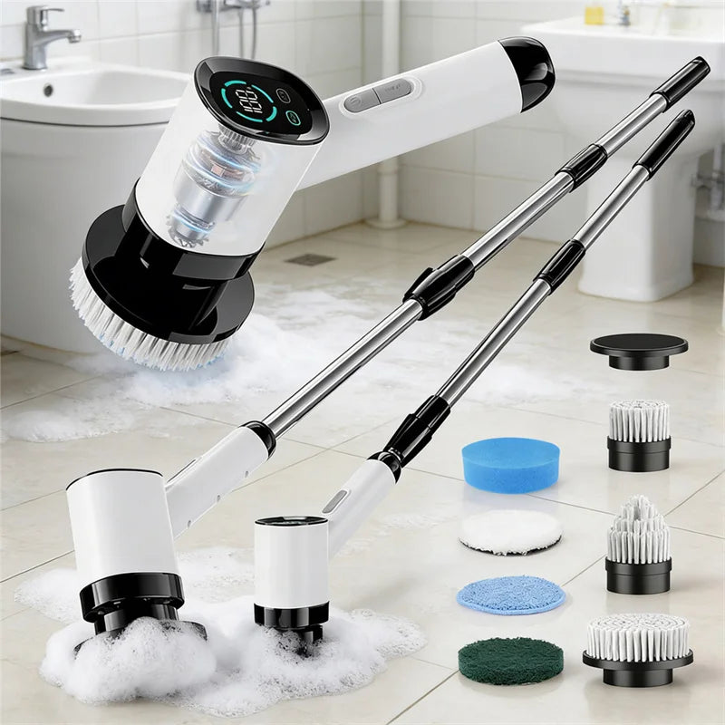 7-in-1 Cordless Electric Spin Cleaning Brush