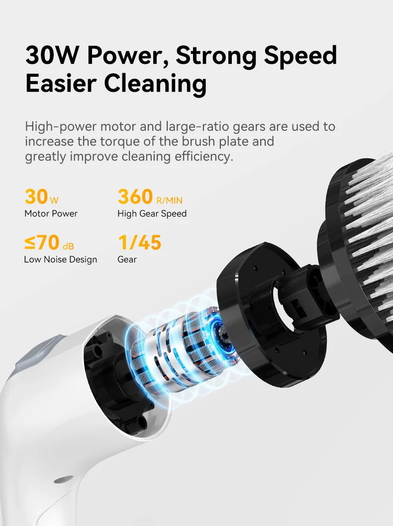 7-in-1 Cordless Electric Spin Cleaning Brush