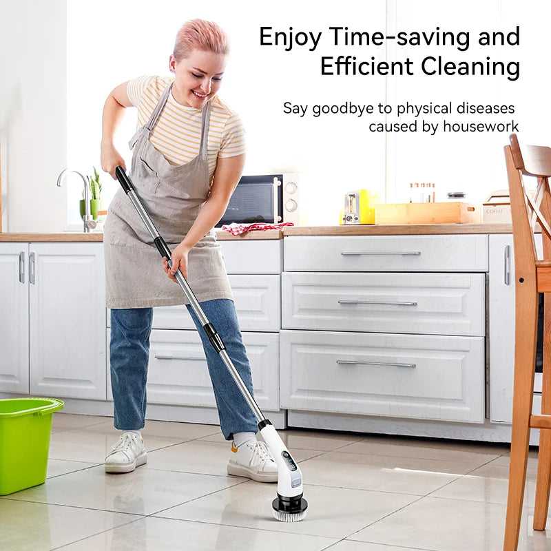 7-in-1 Cordless Electric Spin Cleaning Brush