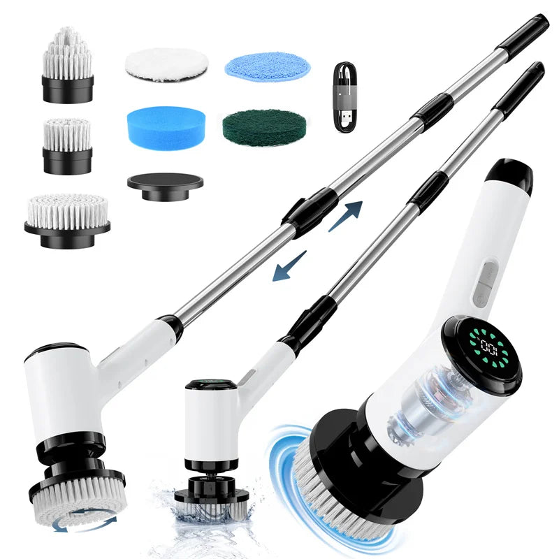 7-in-1 Cordless Electric Spin Cleaning Brush