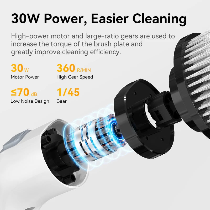 7-in-1 Cordless Electric Spin Cleaning Brush