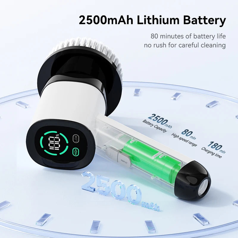 7-in-1 Cordless Electric Spin Cleaning Brush