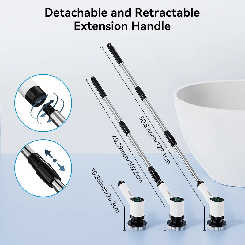 7-in-1 Cordless Electric Spin Cleaning Brush