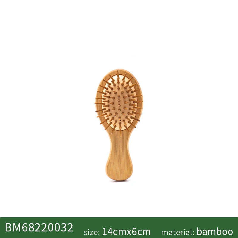 Bamboo Wide-Tooth Scalp Massage Hair Comb