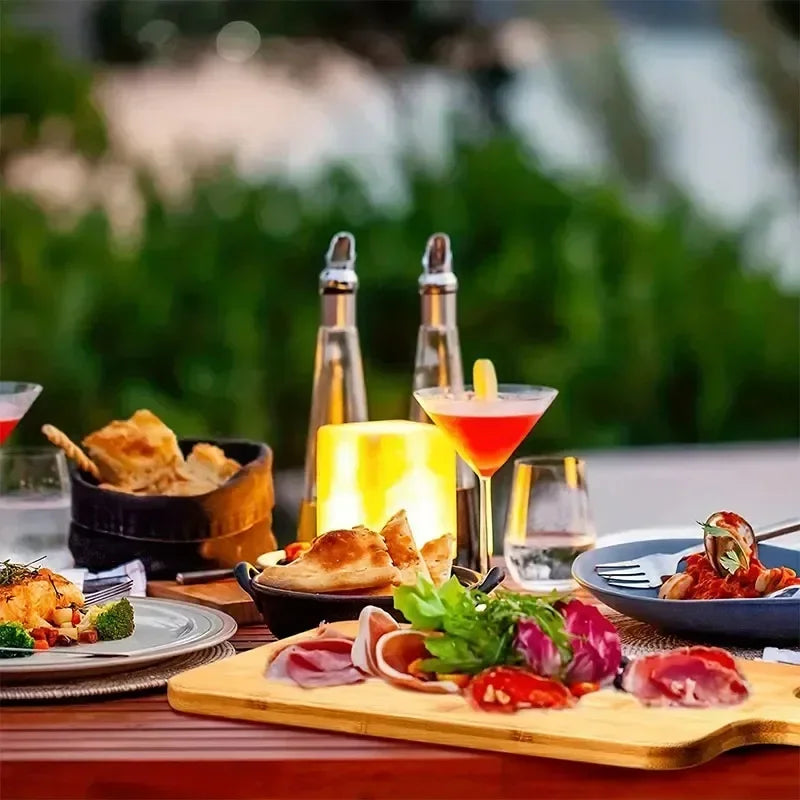 Bamboo Cutting & Serving Board with Handle