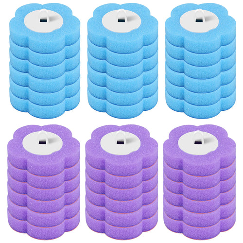 Disposable Toilet Brush Cleaning Kit — Long Handle & Wall Mount