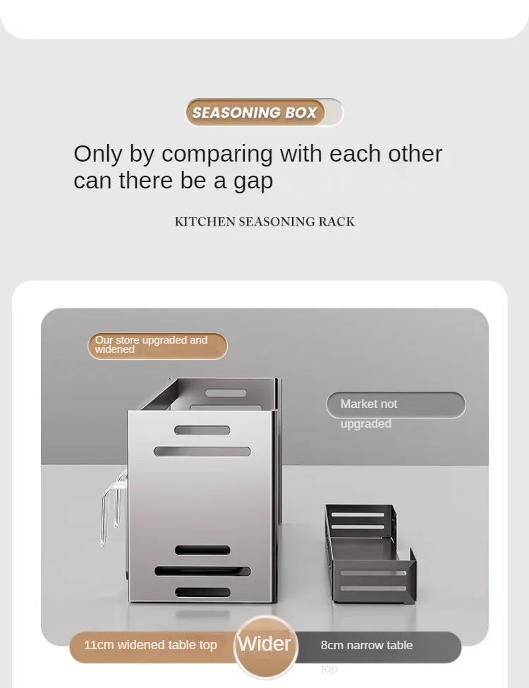 Minimalist Wall-Mounted Spice Rack