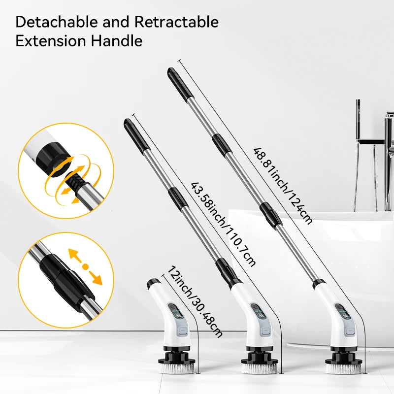 7-in-1 Cordless Electric Spin Cleaning Brush